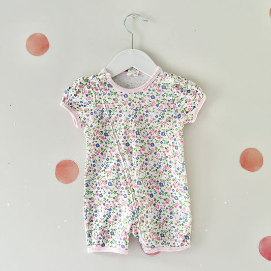 Tiny Twig Organic Floral Onesie, 3-6m