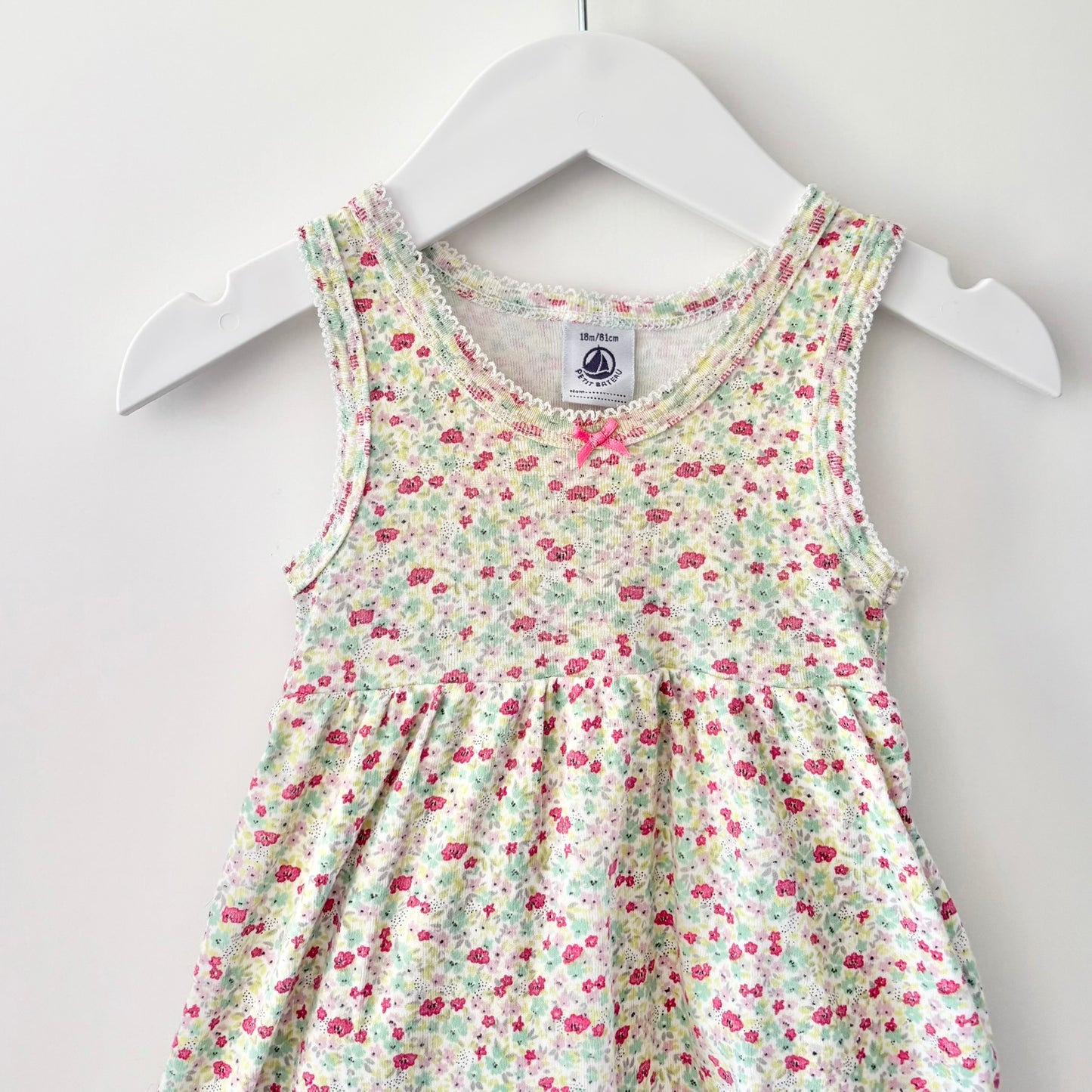 Petit Bateau Floral Dress, 18m