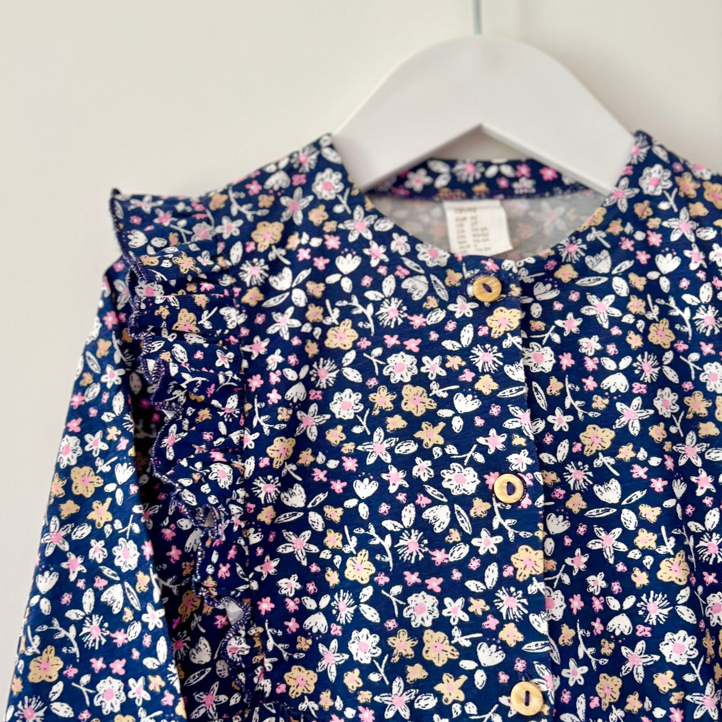 H&M Floral Onesie, Size 2