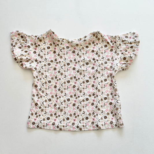 $2 BASICS - Mango Floral Tee, Size 2