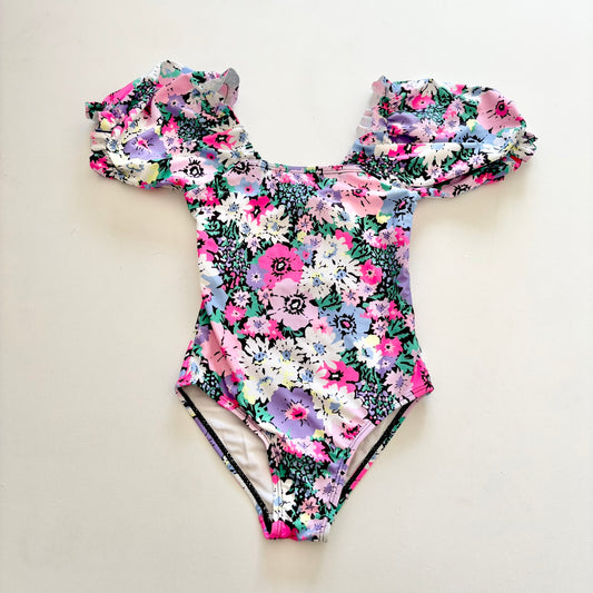 Cotton On Floral Swimsuit, Size 6