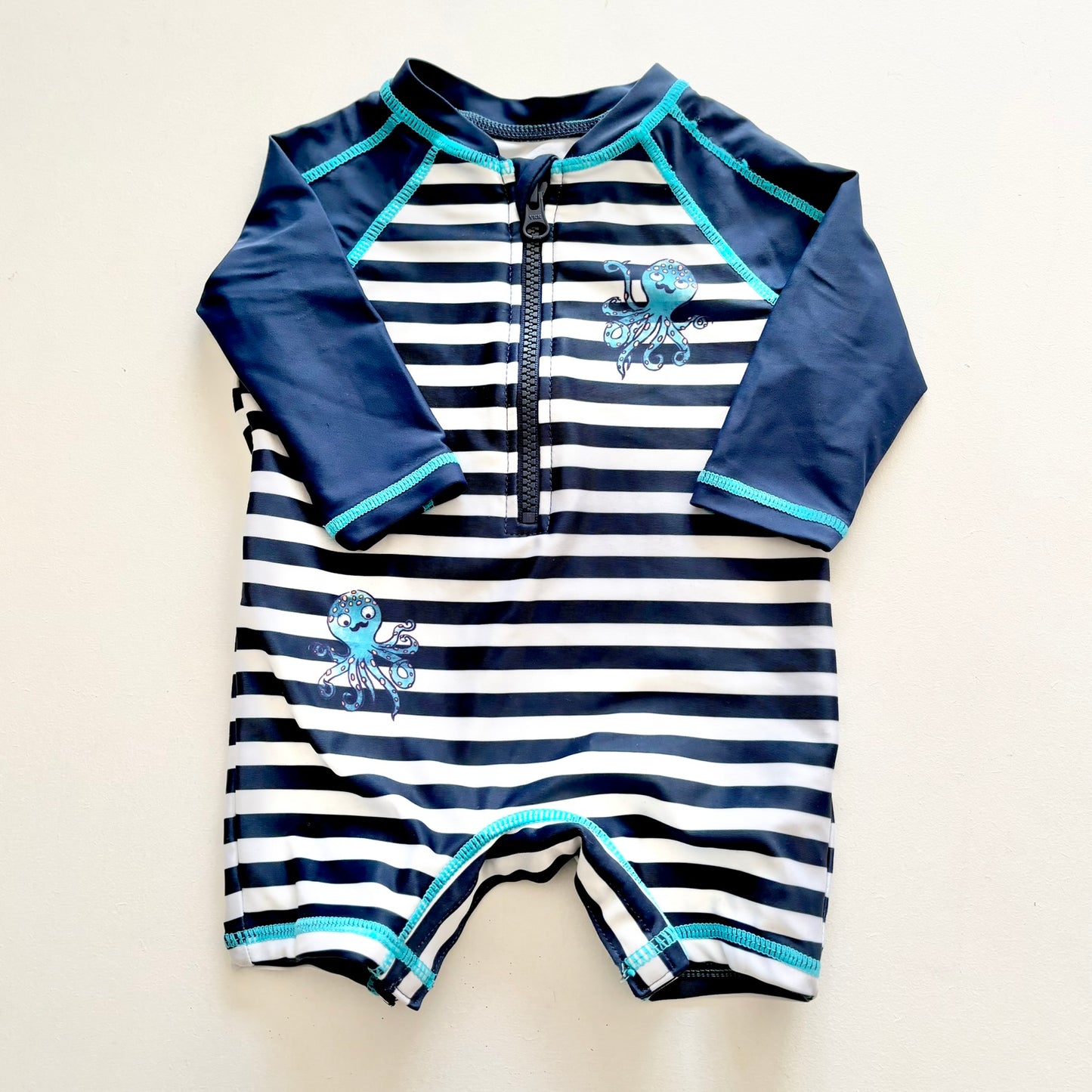 Pumpkin Patch Octopus Swimsuit, 3-6m