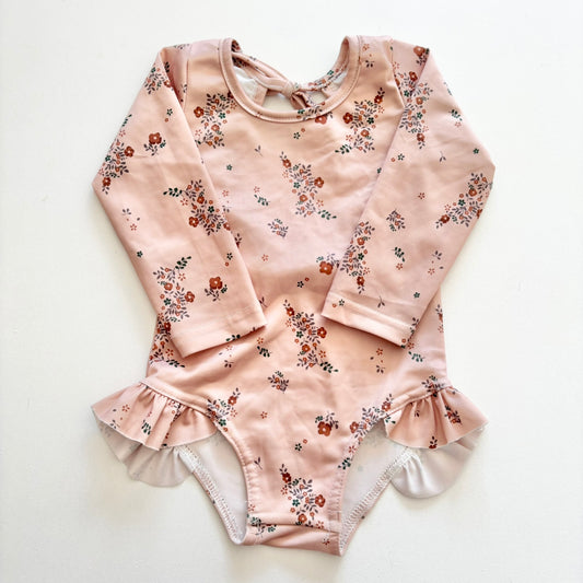 Floral Swimsuit, 6-12m