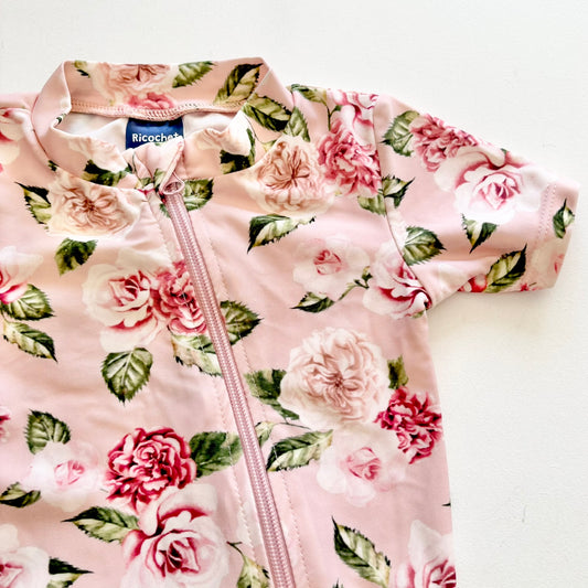 Ricochet Rose Swimsuit, Size 1