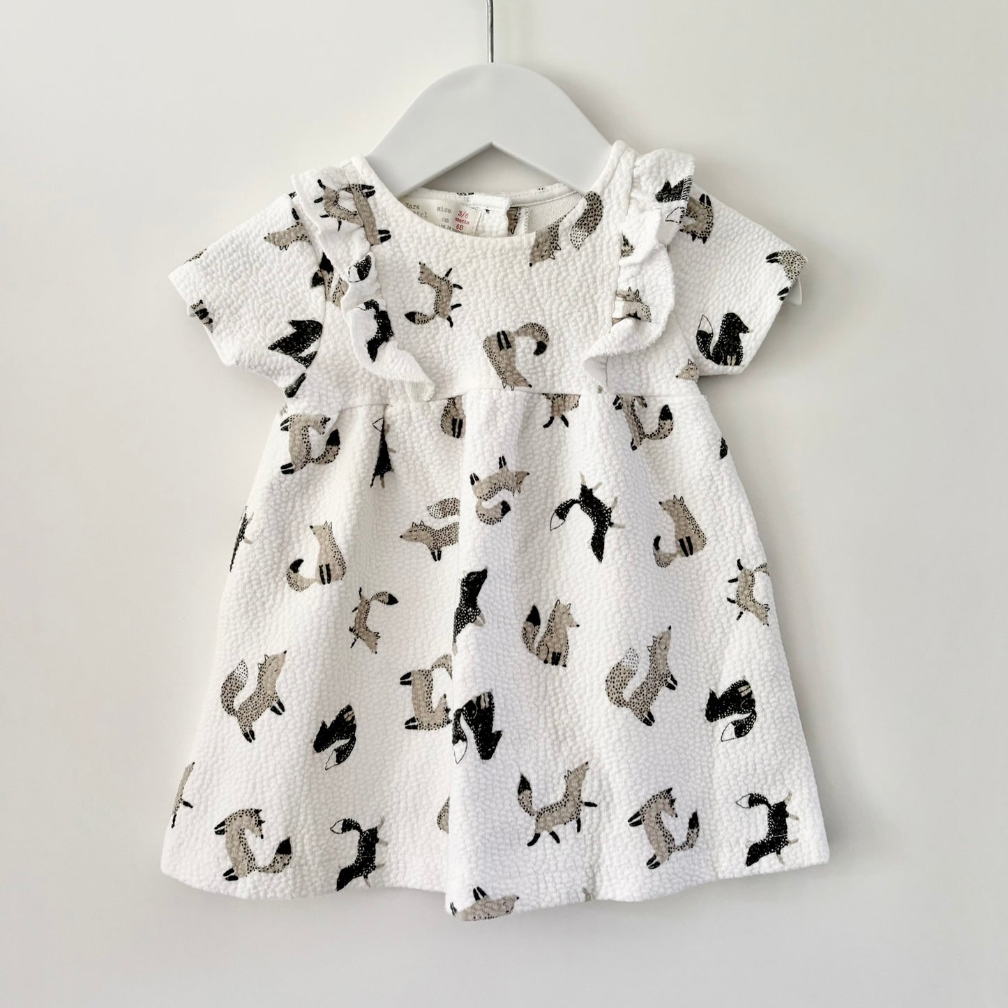 Zara Fox Dress, 3-6m