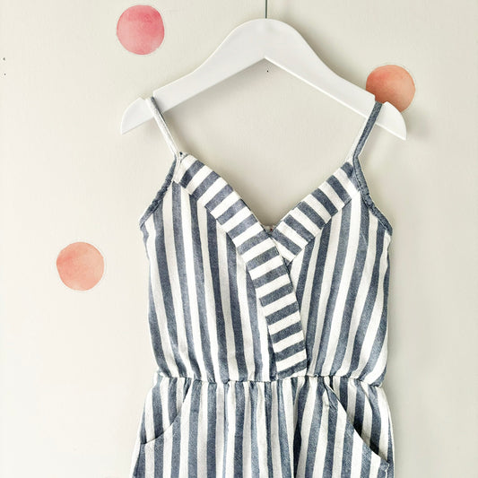 Celeste Stripe Playsuit, Size 5