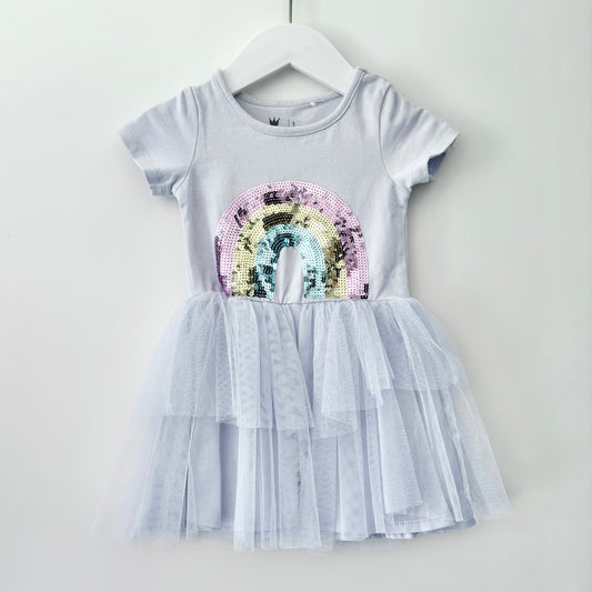 Rainbow Tutu Dress, 12-18m