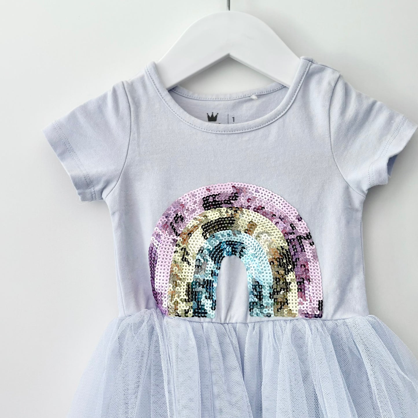 Rainbow Tutu Dress, 12-18m