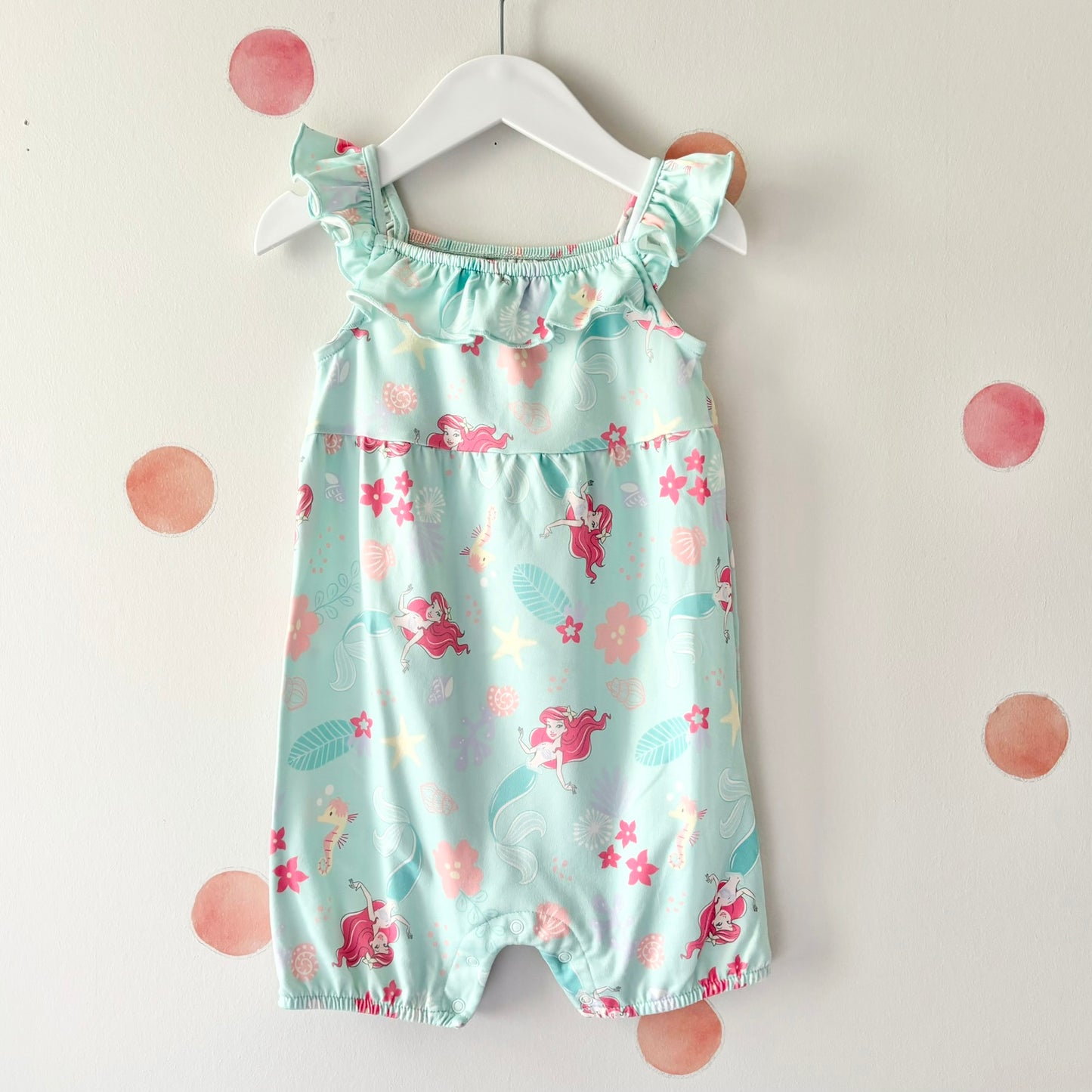 Disney Little Mermaid Romper, 18-24m