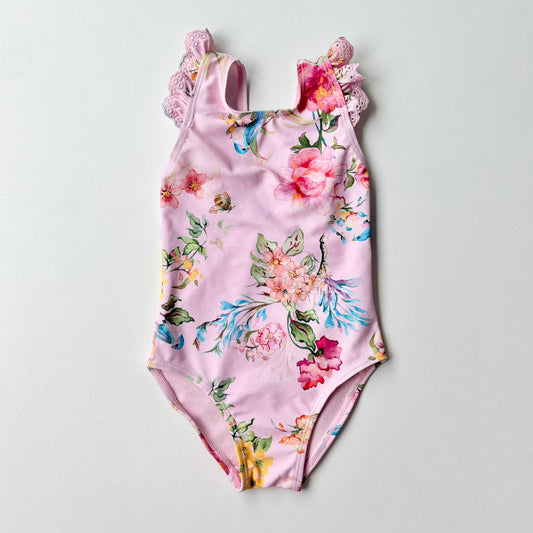 Next Floral Swimsuit, 6-9m (NEW)