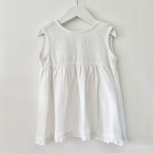 Vintage Plume Bow Dress, Size 2