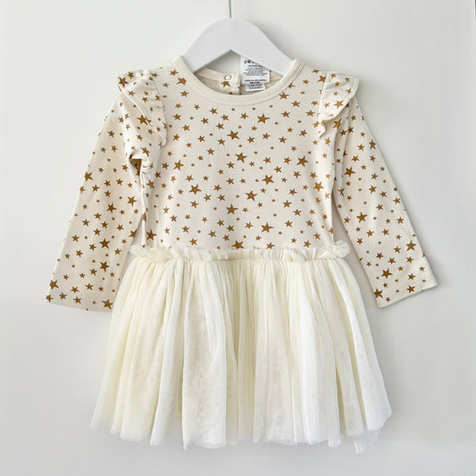 Aster & Oak Star Tutu Dress, Size 1-2