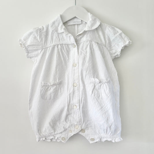 Little White Company Romper, 6-9m