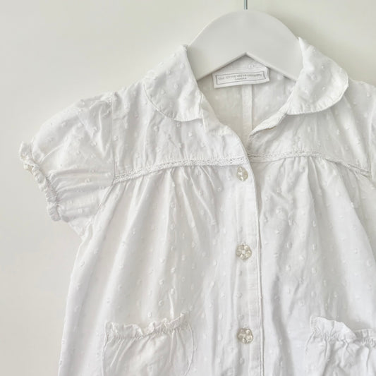 Little White Company Romper, 6-9m