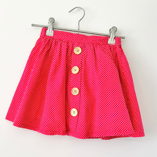 La Sienna Suspender Skirt, Size 4 (with free headband)