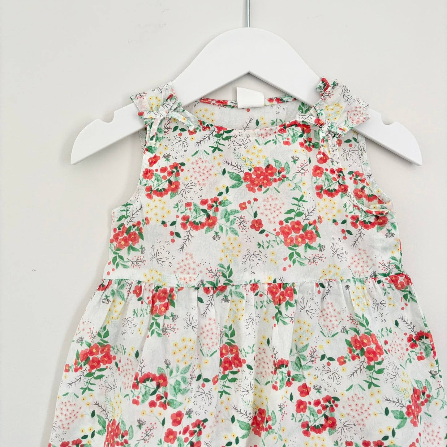 H&M Festive Floral Dress, 6-9m