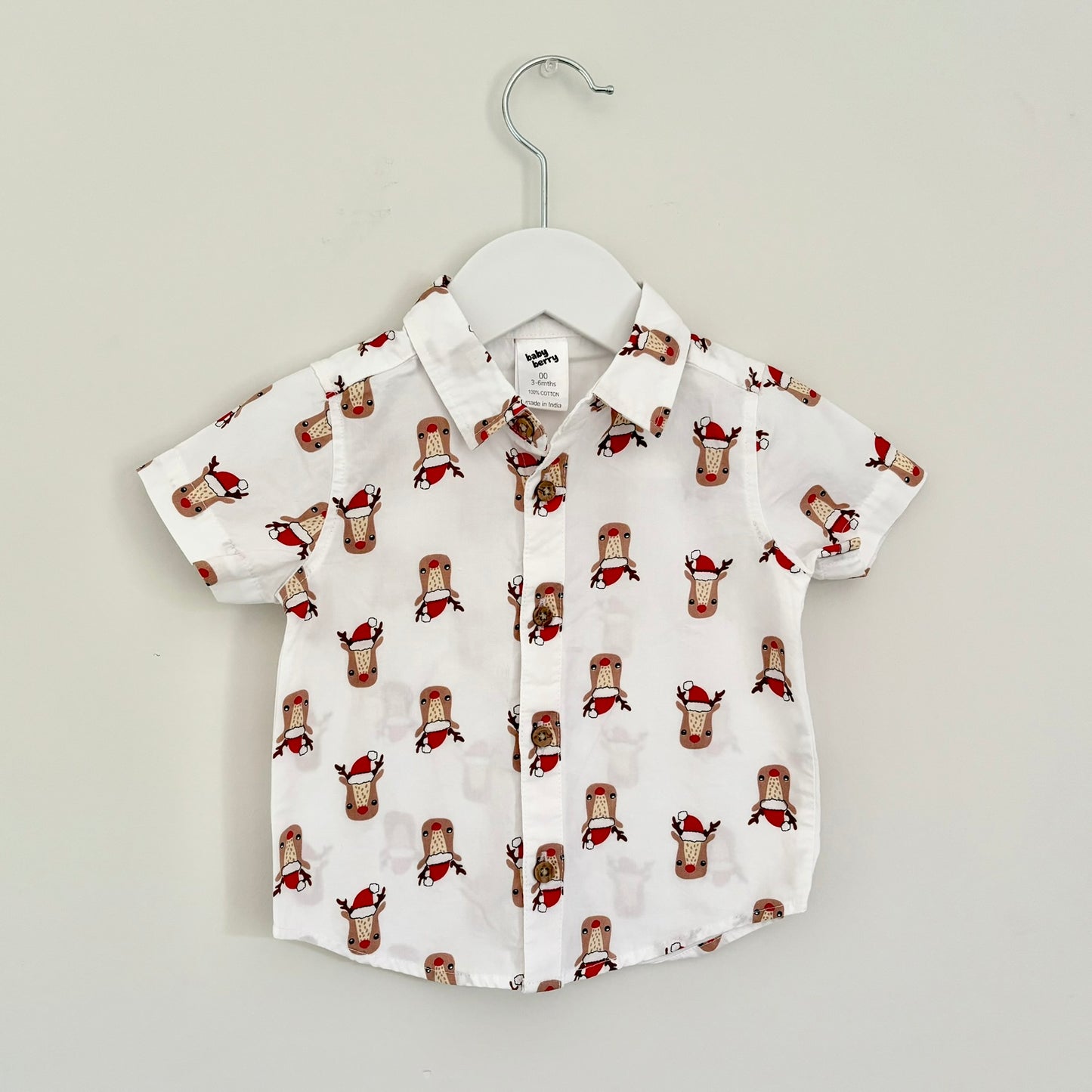 Reindeer Shirt, 3-6m