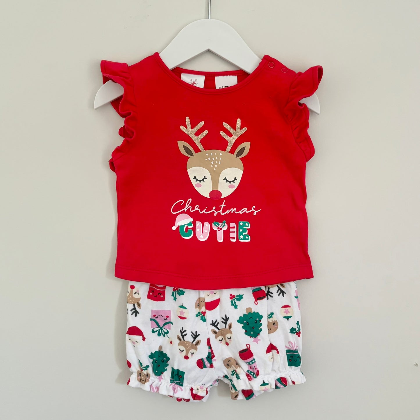 Christmas Cutie PJs, 6m