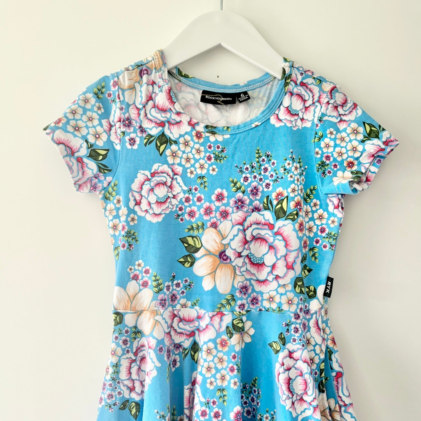 Rock Your Kid Floral Dress, Size 6