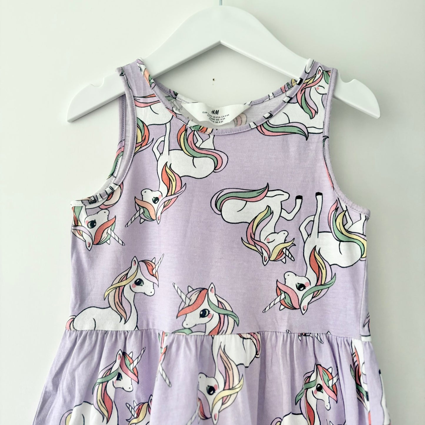 H&M Unicorn Dresses x2, Size 5-6
