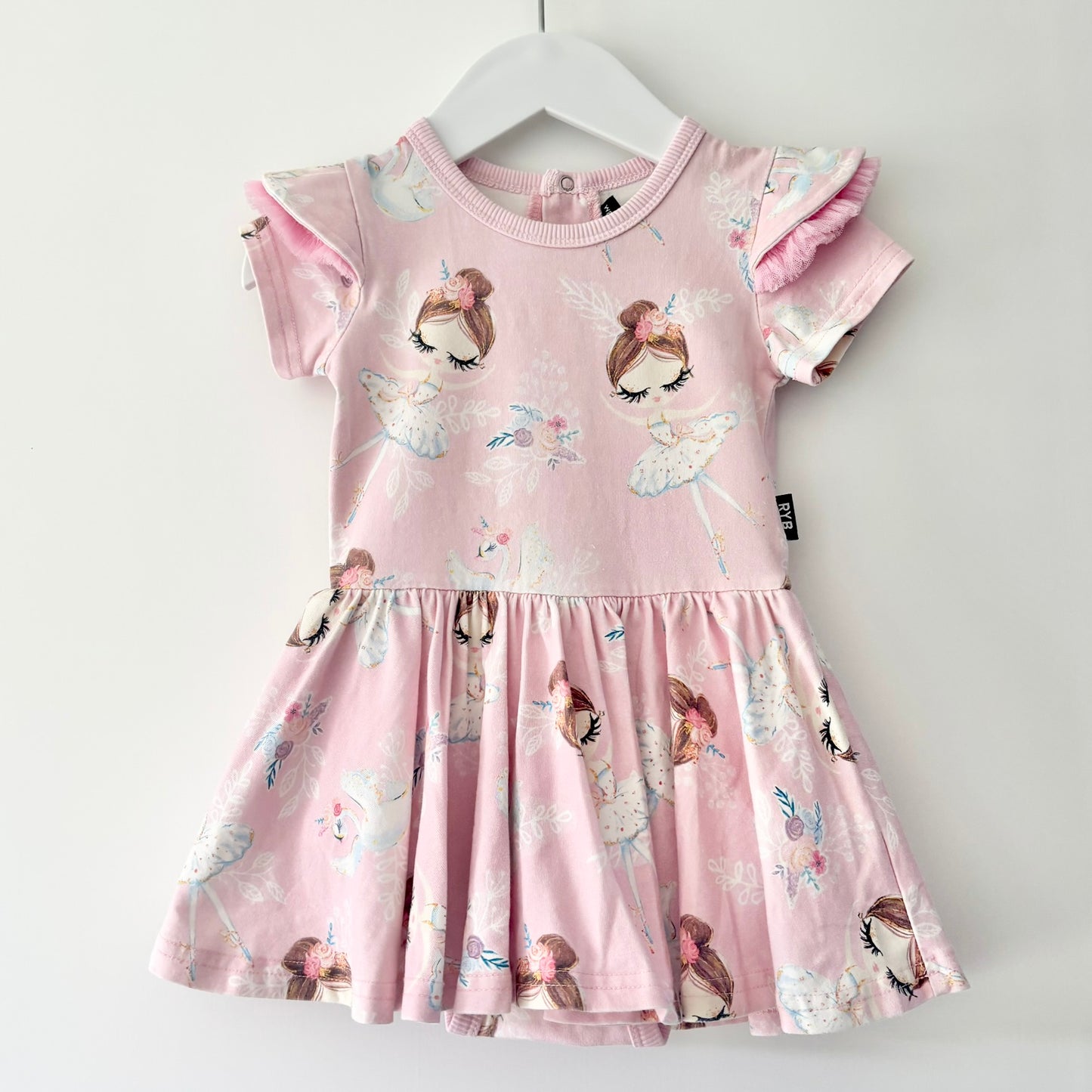 Rock Your Baby Ballerina Dress, 12-18m