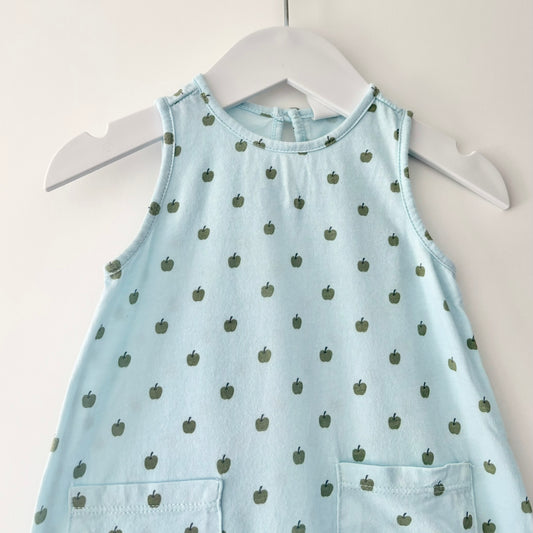 Seed Apple Romper, 3-6m
