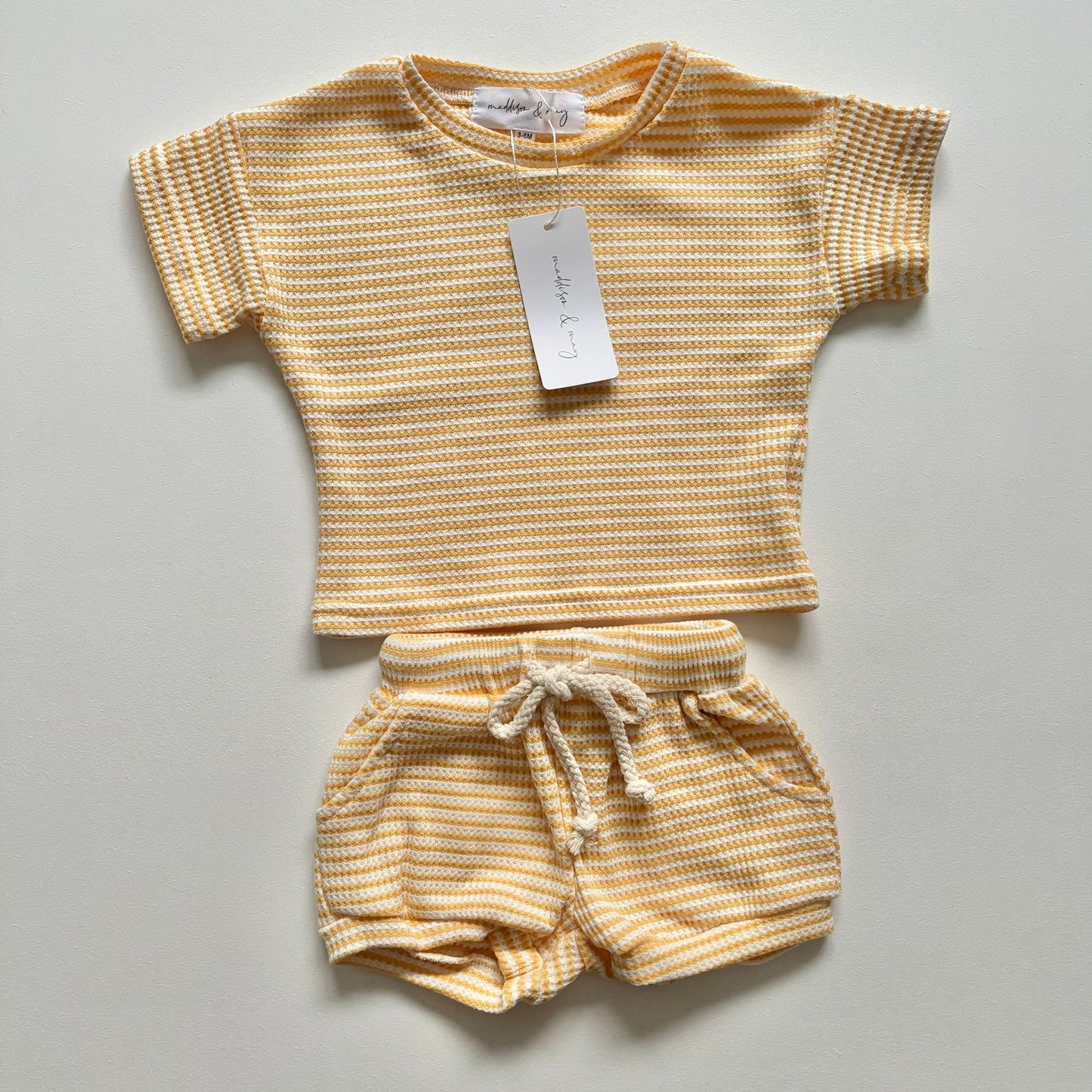 Maddison & May Sunflower Set, 3-6m (NEW)