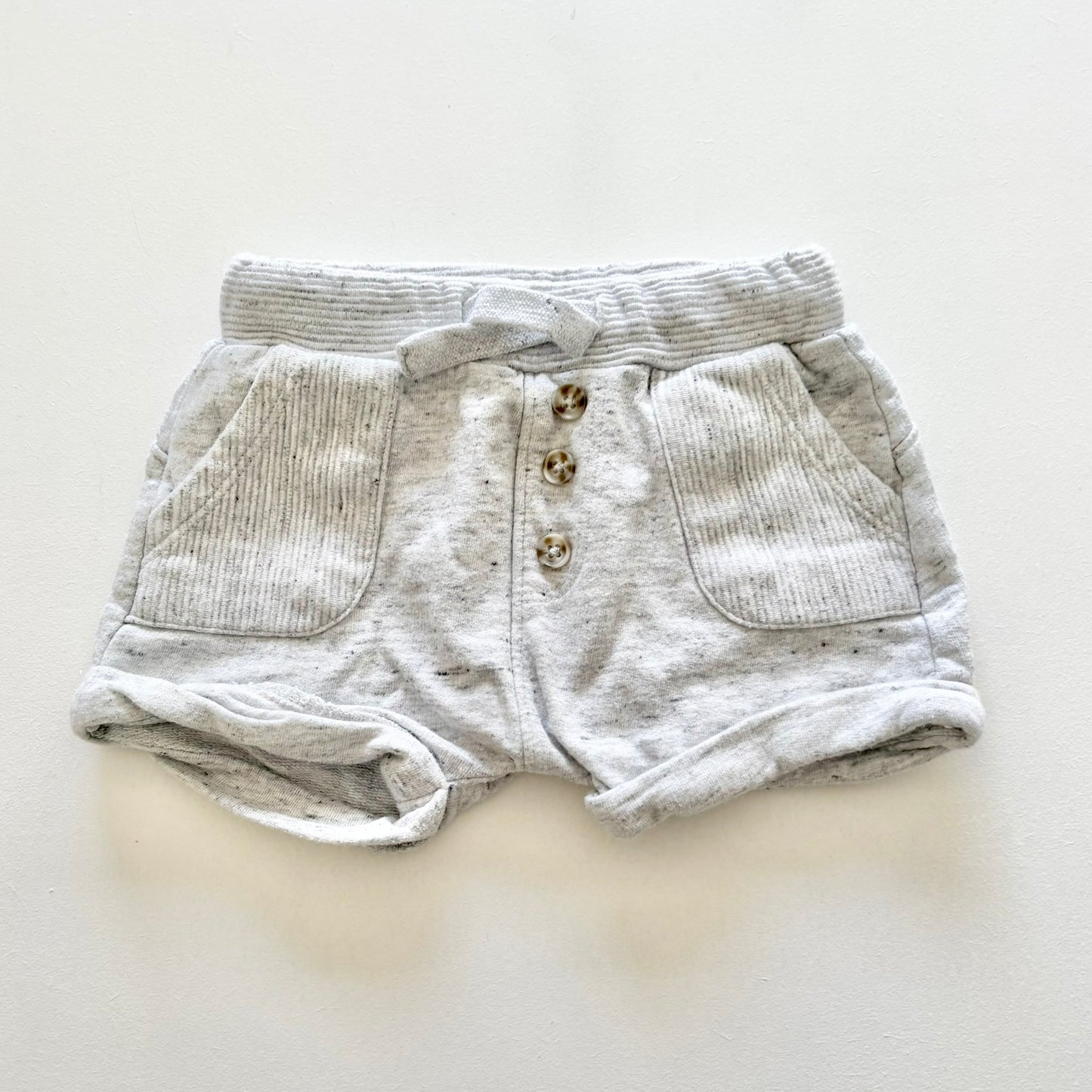 $2 BASICS - Seed Teddy Shorts, 3-6m