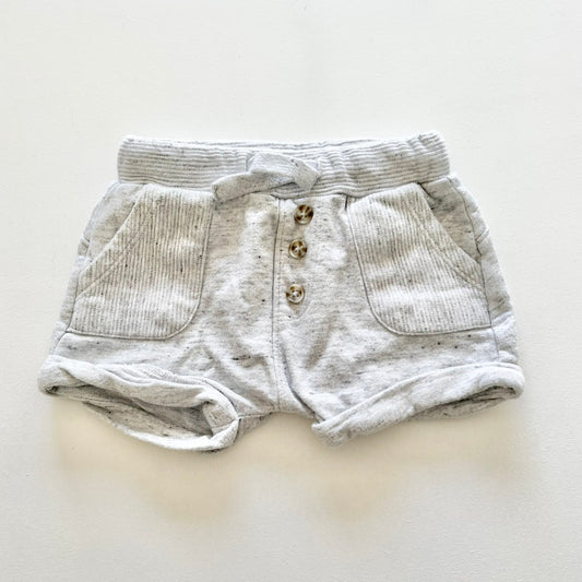 $2 BASICS - Seed Teddy Shorts, 3-6m