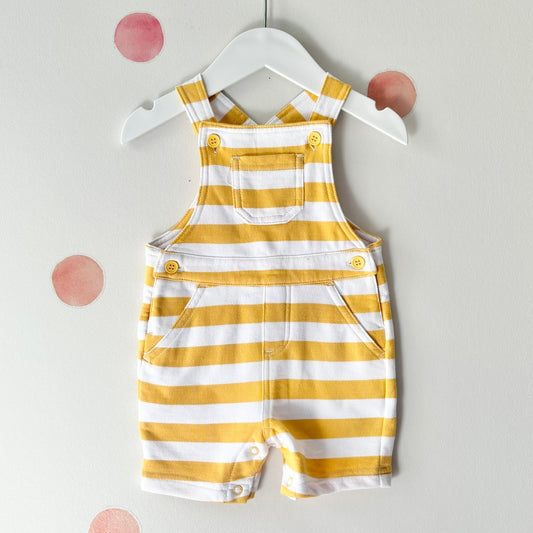 Teeny Weeny Stripe Overalls, 3-6m