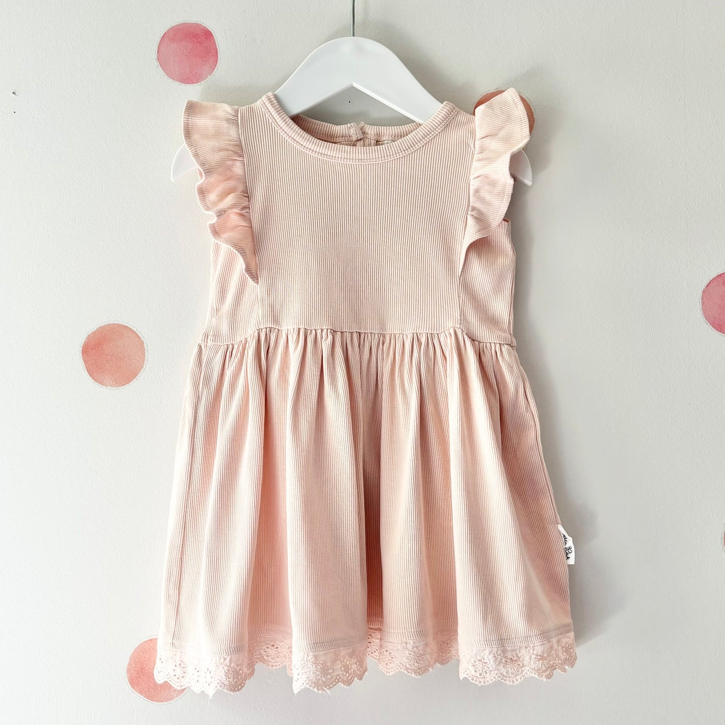 Aster & Oak Frill Dress, Size 2-3