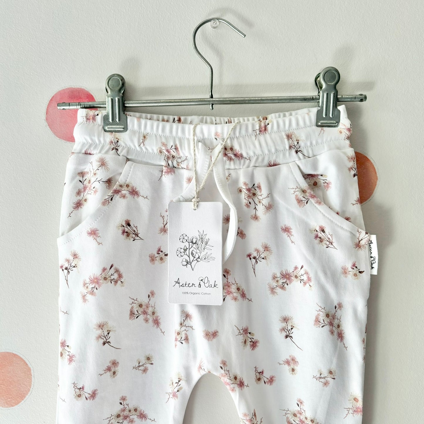 Aster & Oak Wildflower Pants, Size 5-6 (NEW)