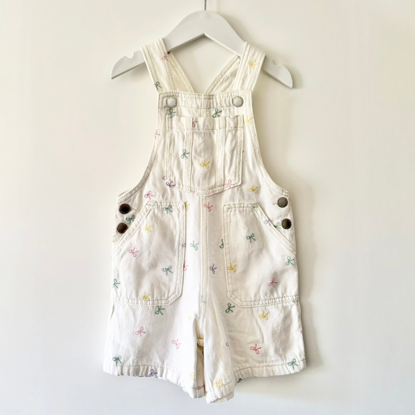 Cotton On Bow Overalls, Size 5
