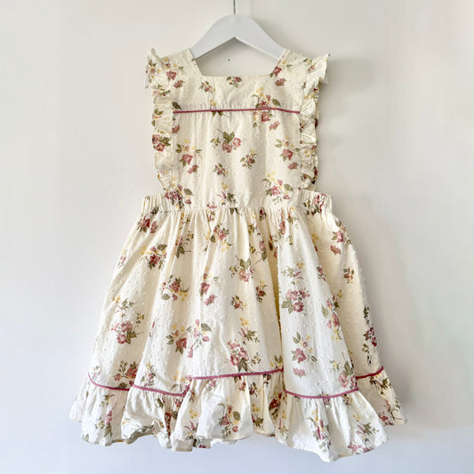 Lacey Lane Vintage Floral Dress, Size 7
