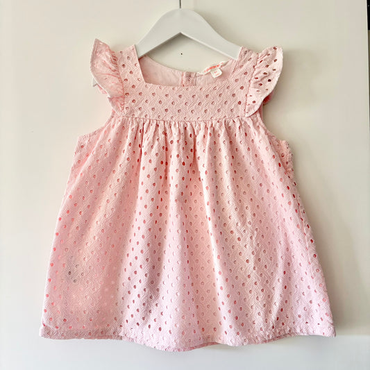 Country Road Broderie Top, Size 7