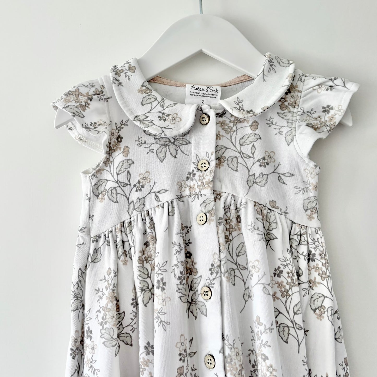 Aster & Oak Summer Floral Dress, Size 2