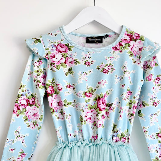 Rock Your Kid Rose Tutu Dress, Size 6