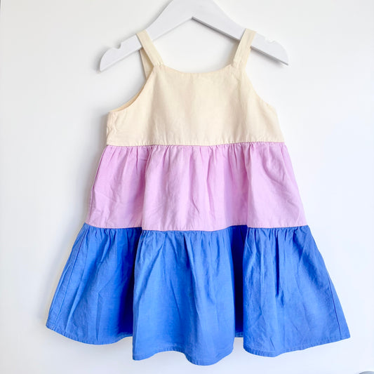 Zara Colourblock Dress, 18-24m