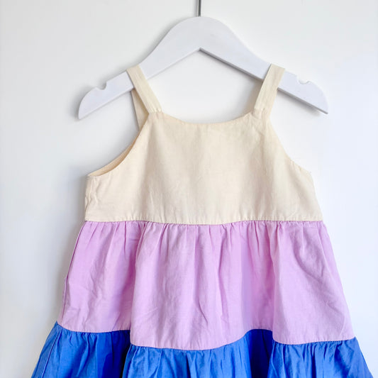Zara Colourblock Dress, 18-24m