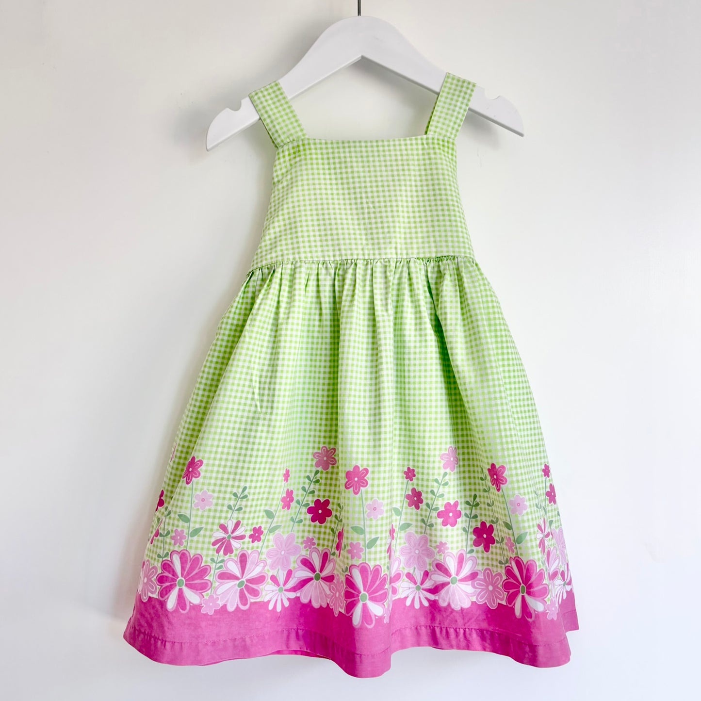 Vintage Kids Stuff Gingham Dress, Size 2