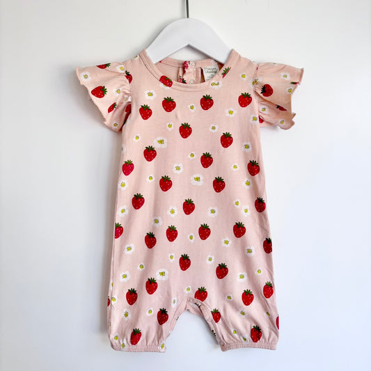 Nature Baby Strawberry Tilly Suit, 3-6m