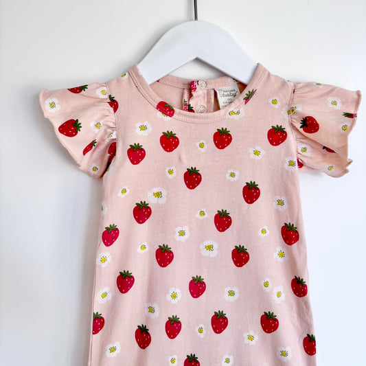 Nature Baby Strawberry Tilly Suit, 3-6m