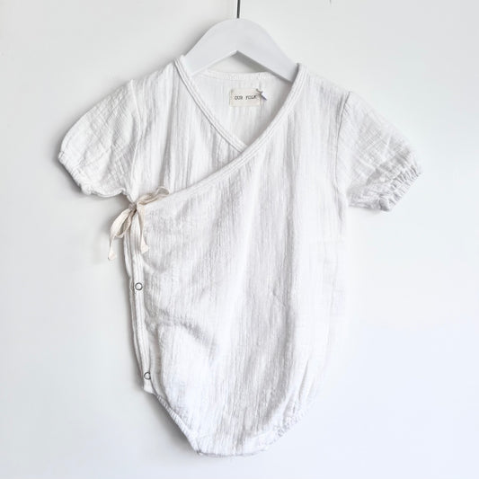 Our Folk Muslin Romper, 6-12m