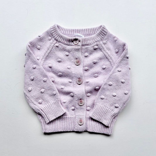Jamie Kay Dotty Knit, 6-12m (Old Rose)