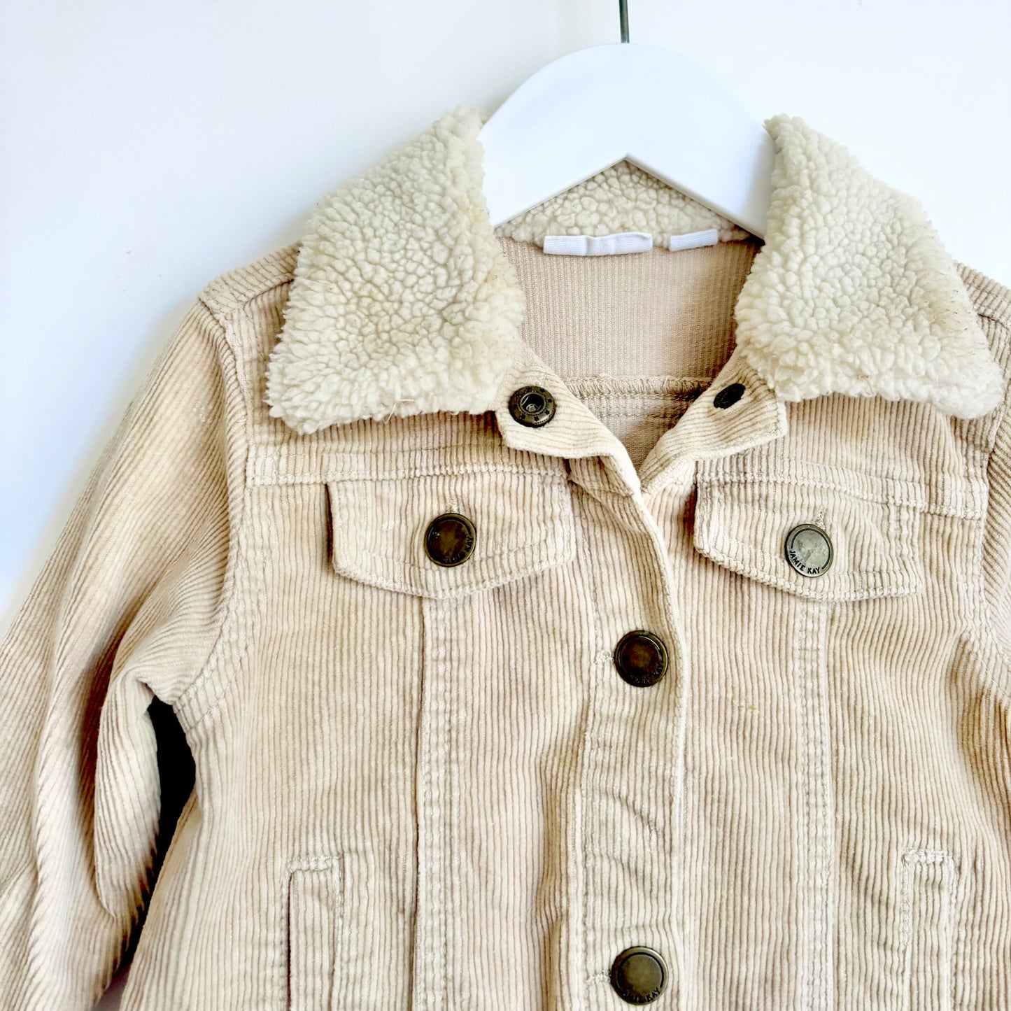 Jamie Kay Cord Jacket, Size 2