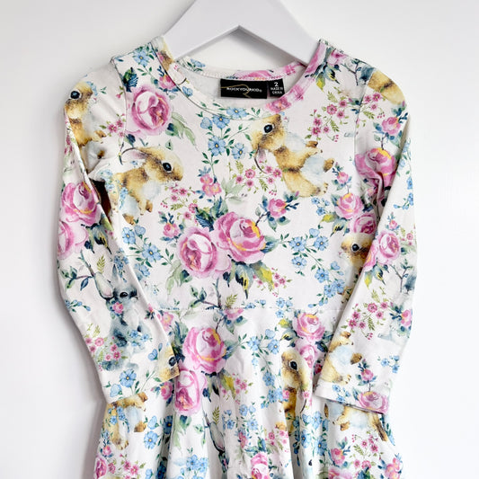 Rock Your Kid Bunny Dress, Size 2