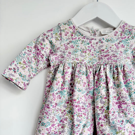 Next Floral Dress, 3-6m