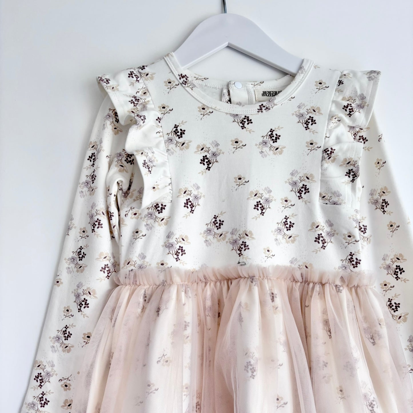 Bencer & Hazelnut Floral Tutu Dress, Size 6