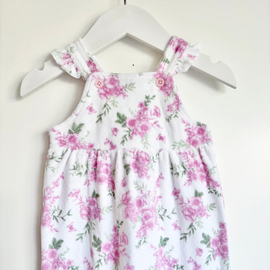 Nutmeg Rose Overalls, 3-6m