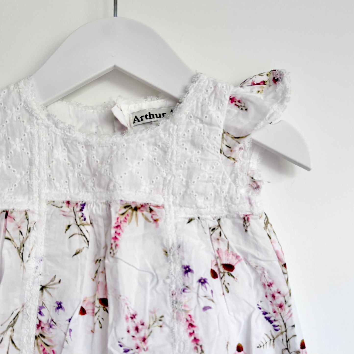 Arthur Ave Floral Romper, Size 0